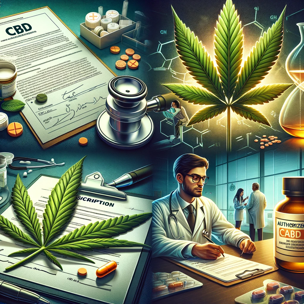 imagem mostra a planta Cannabis sativa, enfatizando seu uso medicinal e a extração de CBD.